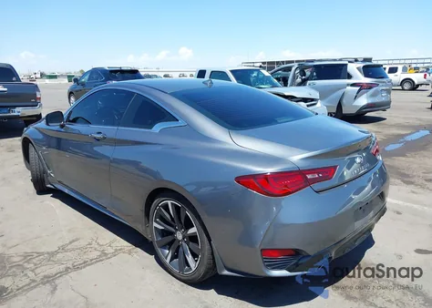 2017 Infiniti Q60 2.0T Premium z USA, uszkodzony, nr VIN JN1CV7EK4HM110610